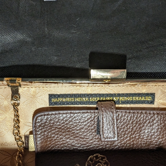 Bodhi Snake embossed Rectangular Clutch - Picture 7 of 7